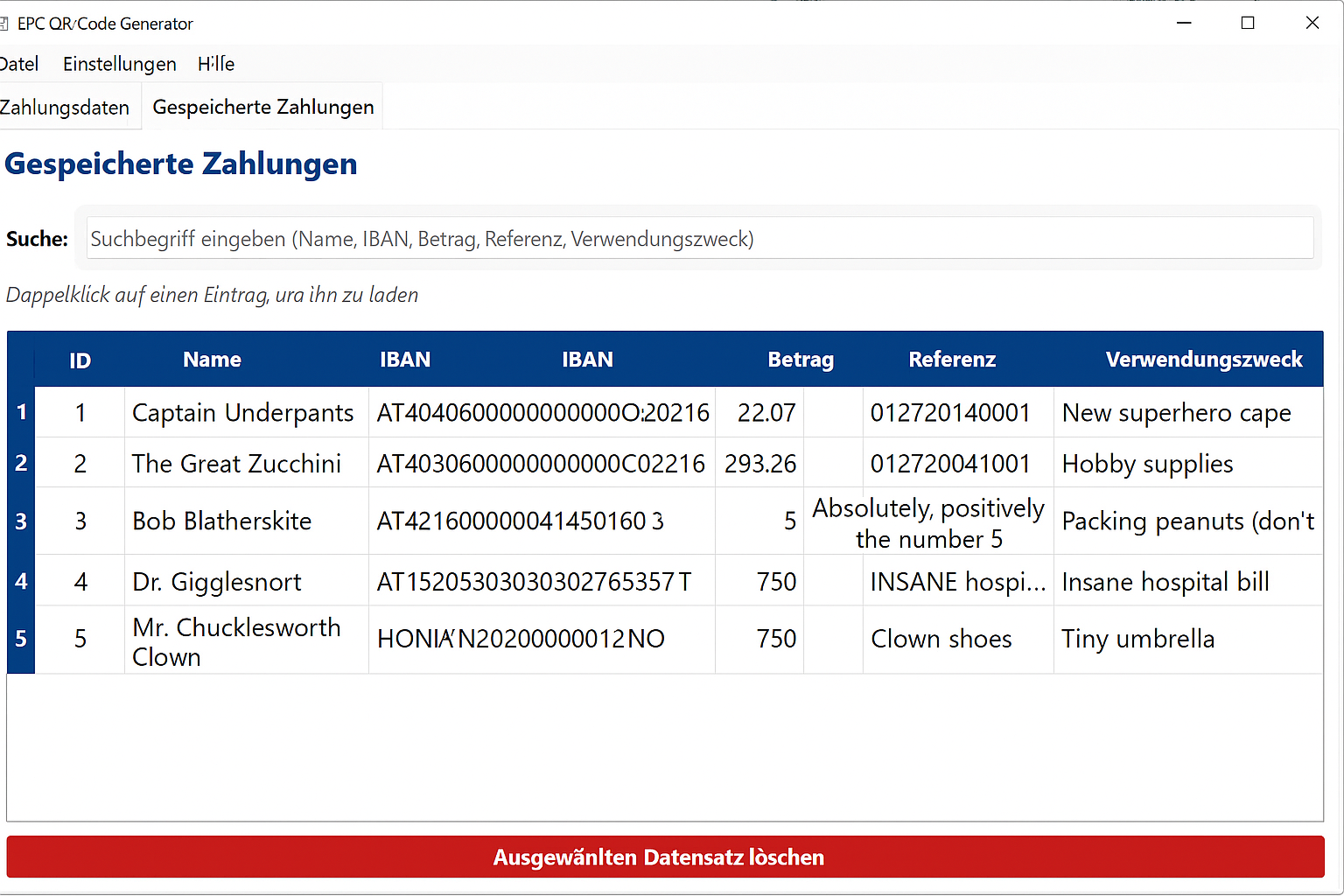 QR-Generator Screenshot